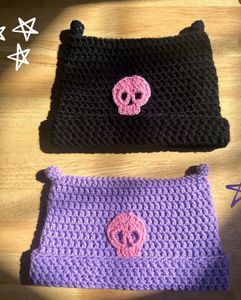 Cute Black and Pink Kitty/dog Paw hand Gloves