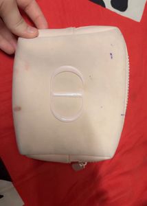 Bright Red Cosmetic Pouch
