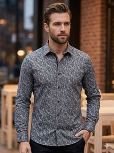 Stylish Men's Printed Shirt size L