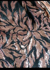 bust 32 Sparkling Black &amp; Peach Kurta Set