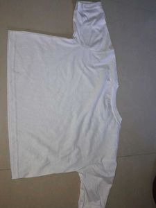 Plain White Cotton T-Shirt