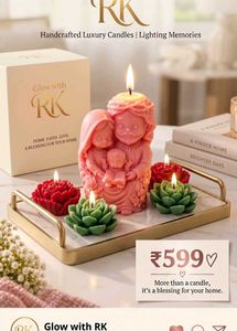 Glow with RK Luxury Handcrafted Candles