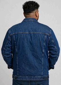 Men’s Classic Blue Denim Trucker Jacket