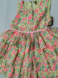 Floral Print Girls Dress
