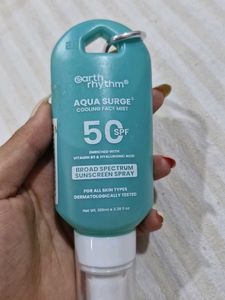 Earth Rhythm Aqua Surge Cooling Face Mist SPF 50