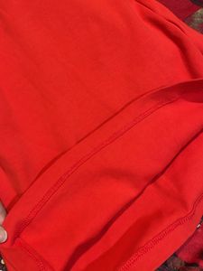Zara Orange Bodycon Dress