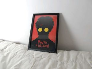 Harry Potter 'You're a Wizard' Framed Poster - A4