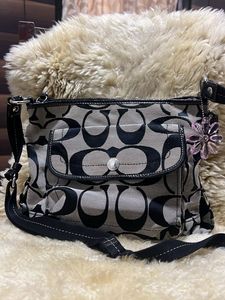 reduced price-Coach Monogram Crossbody Bag