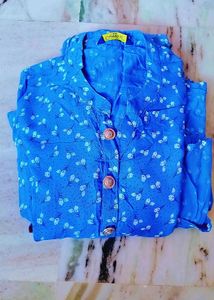 💙Blue Anarkali Kurta