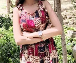 Boho Patchwork short kurti