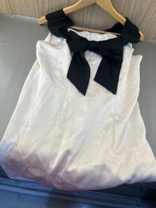 Chic Off-Shoulder Bow Dress