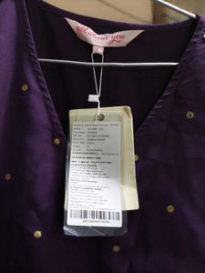 Elegant Purple Ethnic Gown