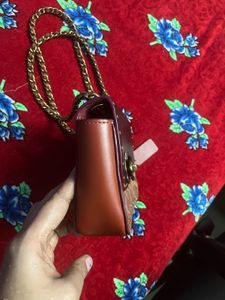 authentic Coach Signature Shoulder Bag