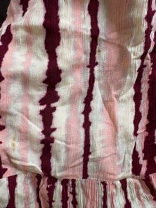 Boho Tie-Dye Tiered Midi Dress