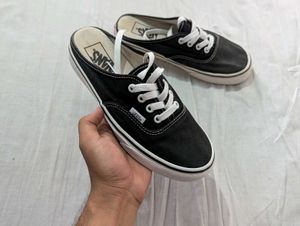 Vans Black Mules Sneakers