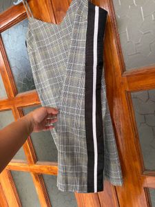 Zara Plaid Mini Dress