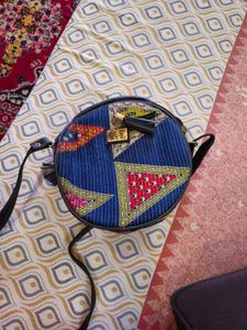 Boho Round Sling Bag