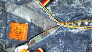 Denim Shirt fancy style/Rhinestone/Unique