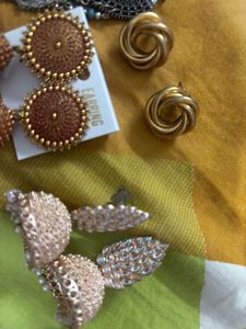 Bohemian Style Jhumka Earrings Set