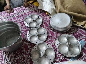 aluminium idli stamd