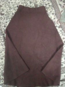Vintage Brown A-Line Skirt