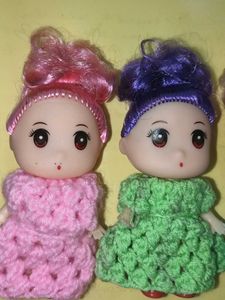 Set of 3 Cute Dolls