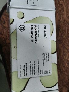 Brillare Rosemary Oil Shots for Hair Growth