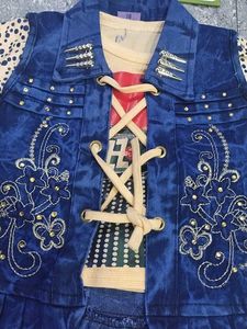Cute Denim Jacket and Leggings Set