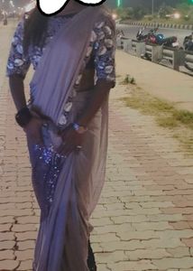 very stylish saree