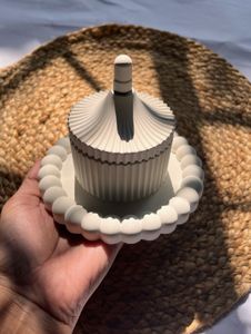 Trinket Box with bubble coaster