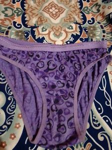 Purple Heart Print Briefs 10 _ 13 yers old