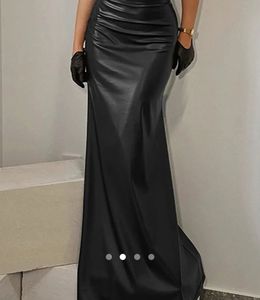 Faux Leather Mermaid Skirt