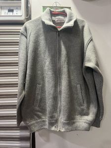 Gray Zip-Up Jacket