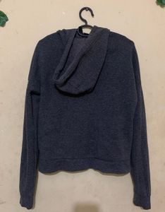 Adidas Grey Zip-Up Hoodie ⭐️S size