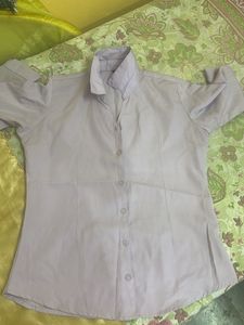 Lilac Button-Down Shirt