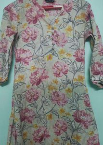 Zudio Floral Print Kurta