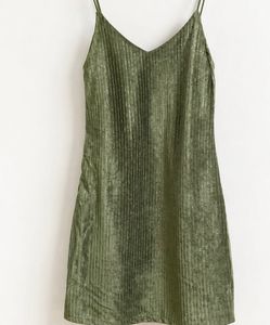 Sparkly Green Mini Dress