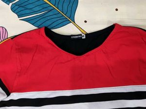 Striped Sleeve Long t shirt