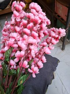 Artificial Pink Cherry Blossom Stems