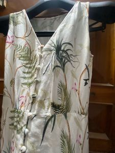 Tropical Print Maxi Dress from Hnm