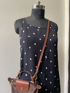 Chic Polka Dot Midi Dress