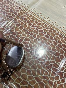 Elegant brown oval  Tone Watch