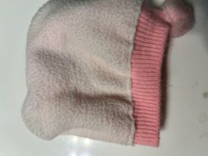 Pink Cap For Babies, Inner Lining Soft