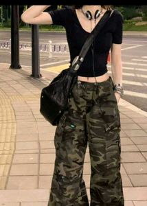 streetwear Camo Cargo Pants 🔥