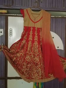 Anarkali Kurta With Dupatta I Don't Have Bottom