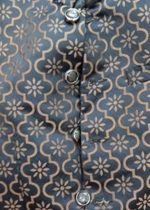 Teen's Brocade Nehru Jacket