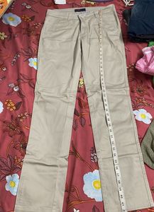 Classic Beige Casual Pants