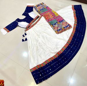 Elegant White Lehenga Choli