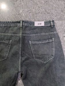 Classic Grey Wash Denim Jeans