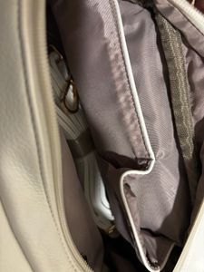 Stylish White Hobo Bag